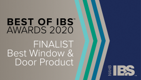 IBS 2020 Finalist for FusionFrame composite door frame kit