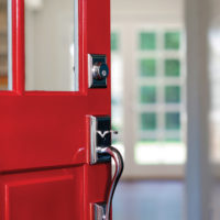 PanoLock Plus red door